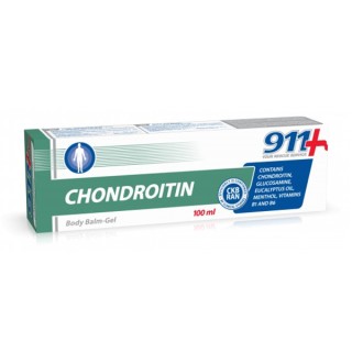 911 kosmetinis gelis kūnui s chondroitinom, 100 ml