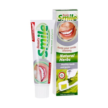 Beauty Smile dantų pasta su žolelėmis, 100 ml