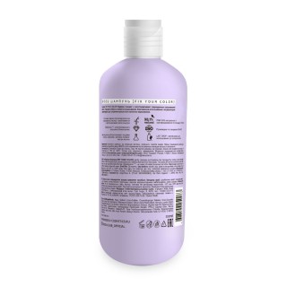 Bisou Bio šampūnas dažytiems ir pažeistiems plaukams Fix Your Color, 300 ml