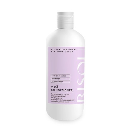 Bisou Bio Fix Your Color kondicionierius dažytiems ir pažeistiems plaukams, 285 ml
