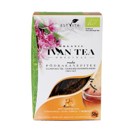 Fermentuota Ivan-chai arbata su šaltalankiu granulėmis, 50 g