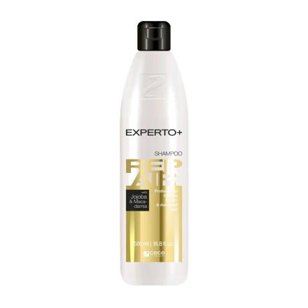 EXPERTO šampūnas sausiems ir pažeistiems plaukams su simonsidijų aliejumi, 500 ml