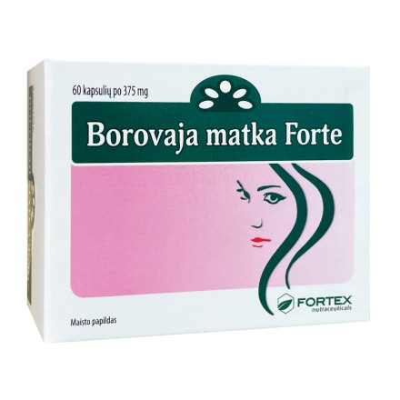 „Borovaja matka Forte“, 60 kapsulių 
