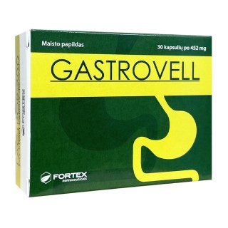Gastrovell virškinimui, 30 kapsulių
