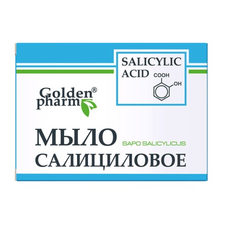 Golden Pharm salicilo muilas, 70 g