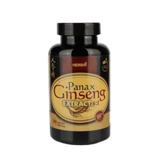 Kininio ženšenio ekstraktas 500 mg (Panax ginseng), 90 kapsulių
