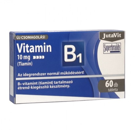 JutaVit vitaminas B1, 60 tablečių