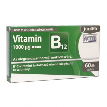 JutaVit vitaminas B12 1000 mcg, 100 tablečių