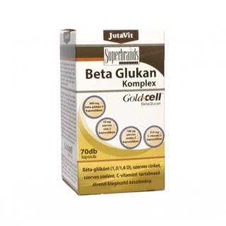JutaVit beta glukan komplex, 70 kapsulių