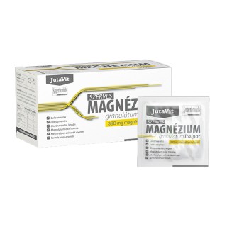  Jutavit organinis magnis, 380 mg, 30 pakelių tirpių granulių