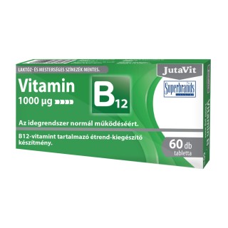 JutaVit vitaminas B12 1000 mcg, 100 tablečių