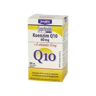 JutaVit koenzimas Q10 60 mg, 66 kapsulės