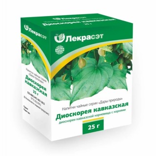 Lekraset žolelių arbata „Kaukazo diskoreja“, 25 g