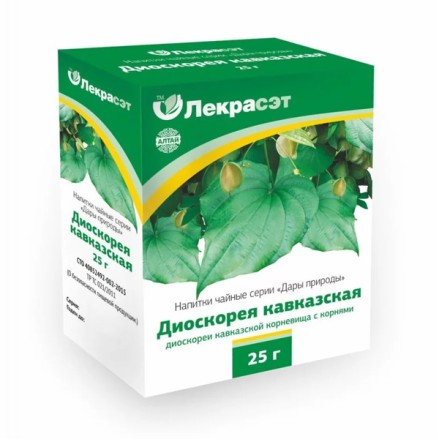 Lekraset žolelių arbata „Kaukazo diskoreja“, 25 g