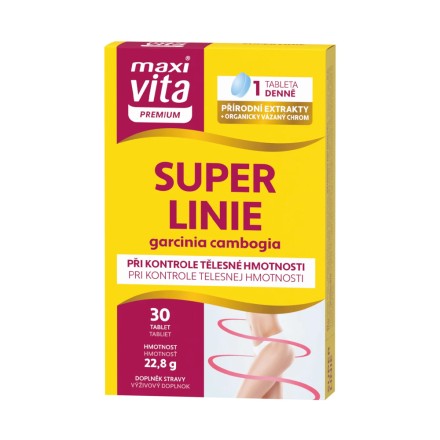 MaxiVita Super Line kūno svoriui, 30 tablečių