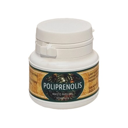 Biolat poliprenolis antioksidantas, 50 kapsulių