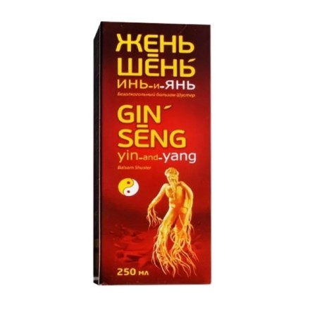 Šuster gin-seng yin-and-yang ženšenis, 250 ml