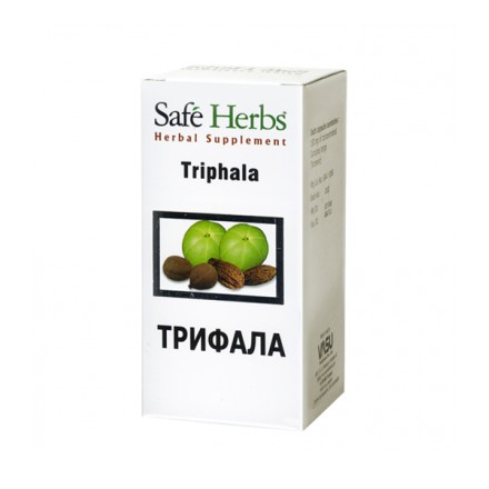 Triphala 720 mg, 60 kapsulių
