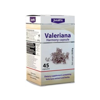 JutaVit valeriana harmony valerijonas + pasiflora + apynys, 45 kapsulės