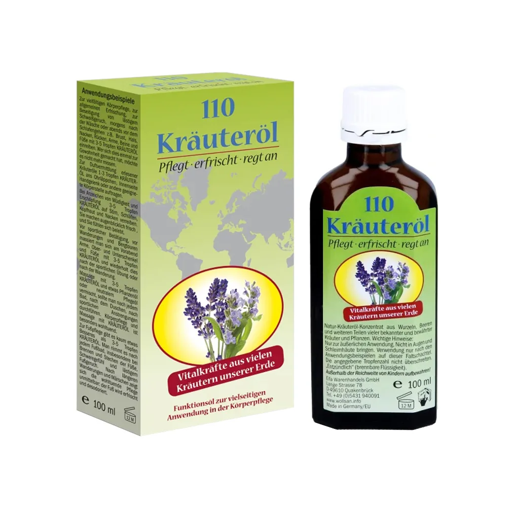 Krauterol 110 Herbal oil, 100 ml