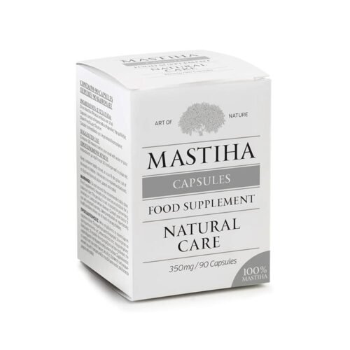 Mastika 100 % natūrali 350 mg, 90 kapsulių