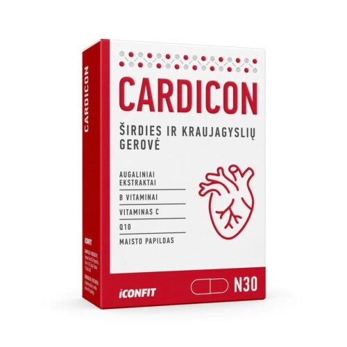 ICONFIT Cardicon Herz Kreislauf Funktion, 30 Kapseln