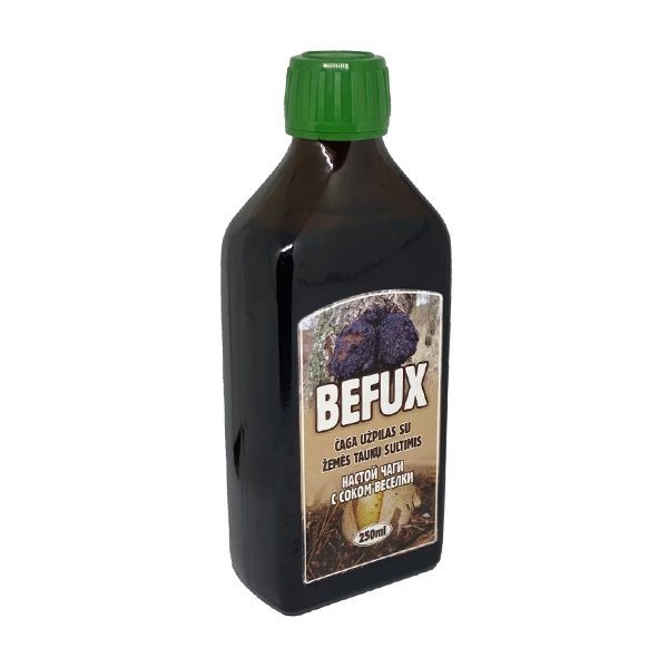 Befux čaga užpilas su žemės taukų sultimis, 250 ml