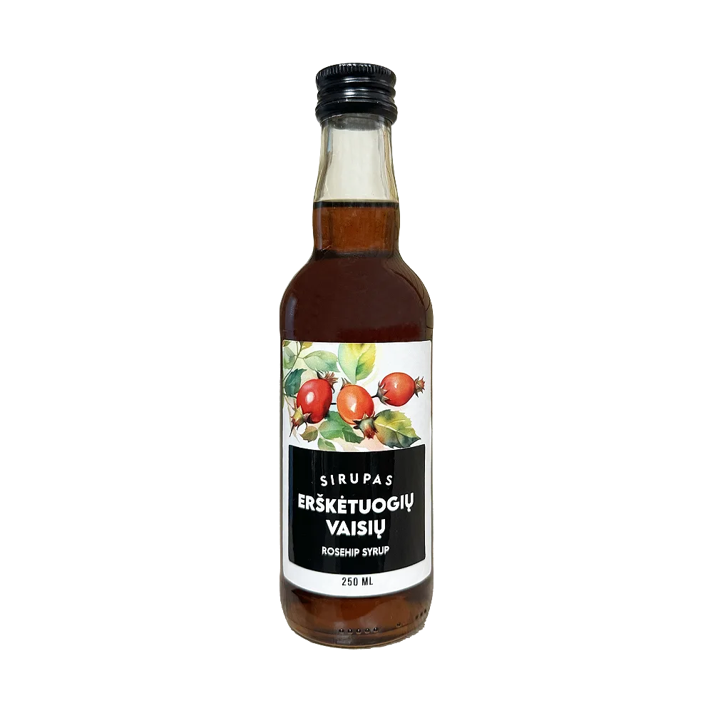 Rosehip fruit syrup with vitamin C, 250 ml