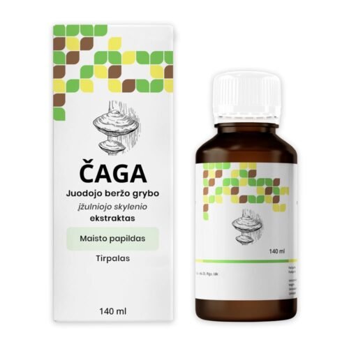 Befungin Chaga black birch mushroom extract (Inonotus obliquus), 140 ml