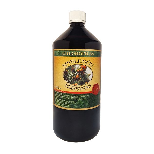 Chlorophyll conifer elixir liquid, 1000 ml