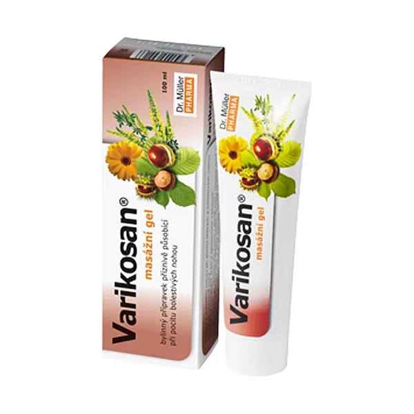 Dr. Muller varikosan foot massage gel for tired legs, 100 ml