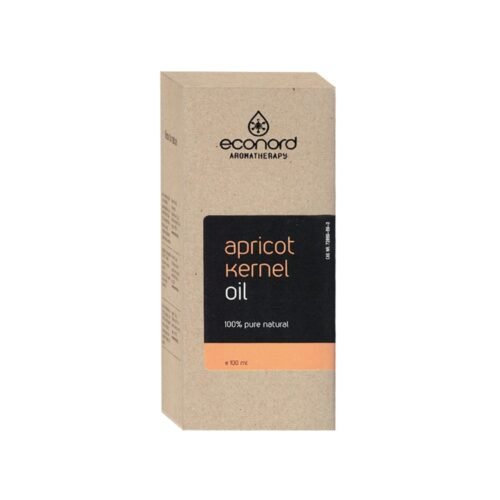 Abrikosų kauliukų aliejus šalto spaudimo Econord, 100 ml
