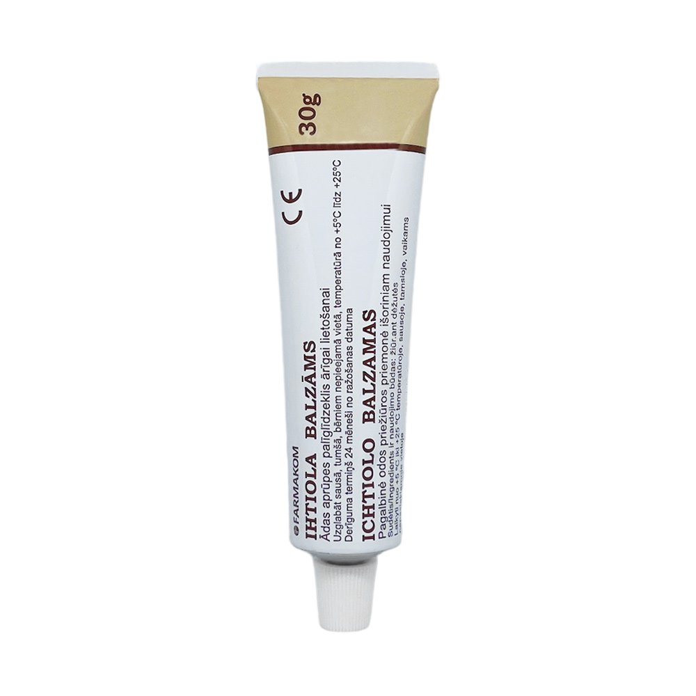 Ichthyol skin care gel-balm 10 %, 30 g