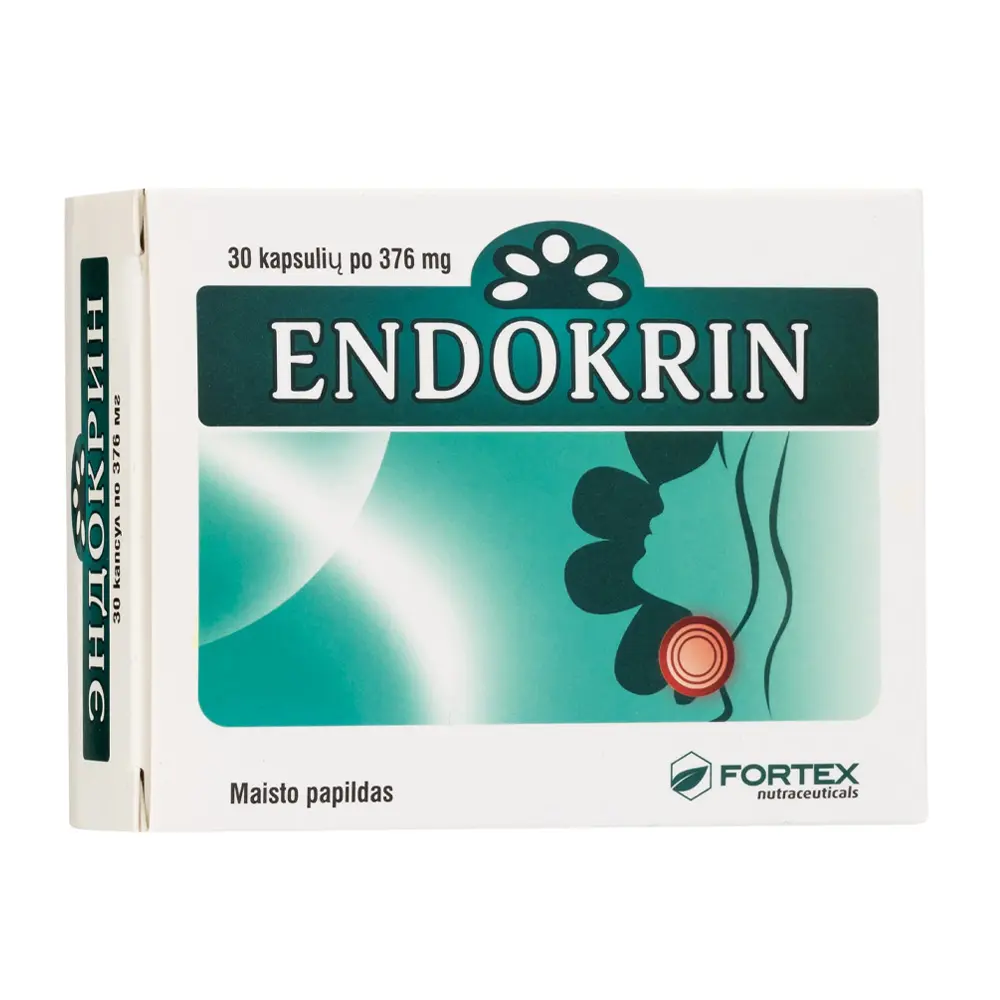 Endokrin Weißes Silberkraut + Scheunengras + Vitamin E, 30 Kapseln