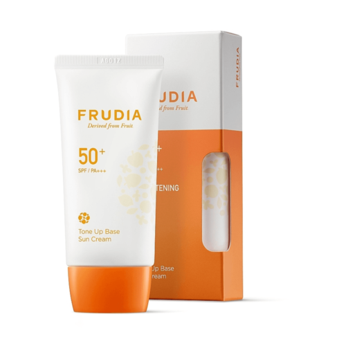 Frudia Tone-Up Base Sun Cream Make-up-Basis-Sonnencreme, 50 g