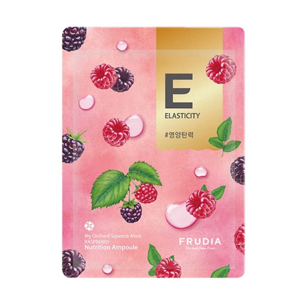 Frudia my orchard elasticity sheet face mask with raspberry, 1 pcs.