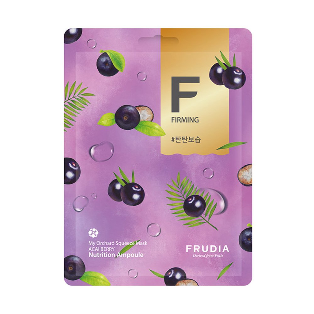 Frudia my orchard stangrinanti lakštinė veido kaukė su acai uogomis, 1 vnt.