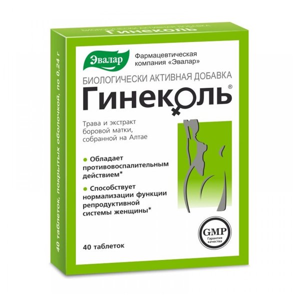 Evalar ginecol 240 mg, 40 Tabletten