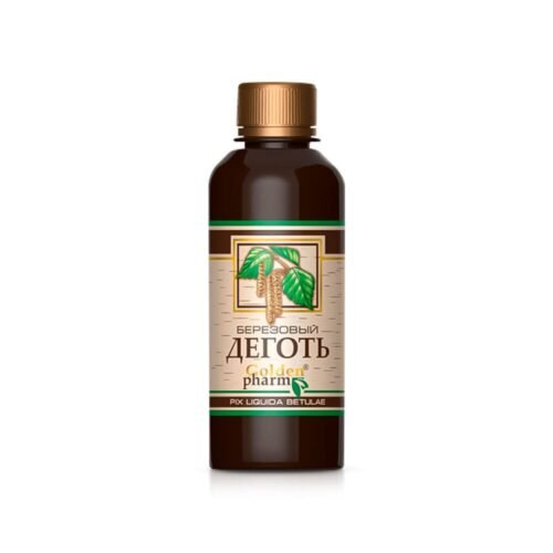 Golden Pharm beržo degutas, 80 ml