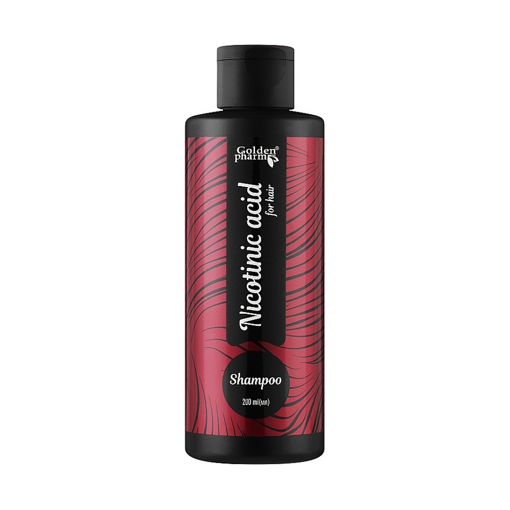 Nikotinsäure-Shampoo für alle Haartypen (Vitamin B3), 200 ml