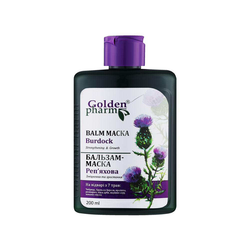 Golden Pharm Burdock hair mask-balm, 250 ml