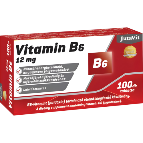 JutaVit vitamin B6 12 mg (piridoxin), 100 tablets
