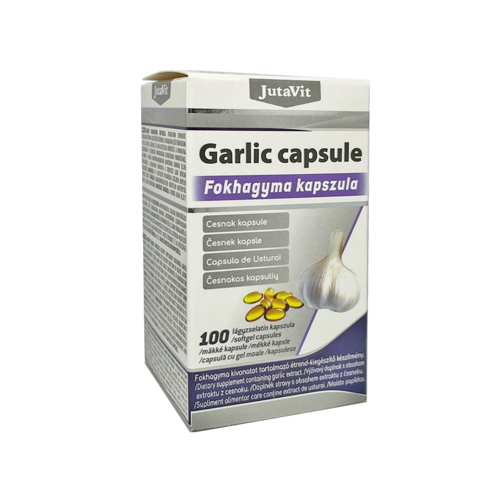 JutaVit garlic oil, 100 capsules