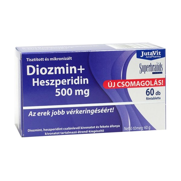 JutaVit diosmin + hesperidin, 60 tablets