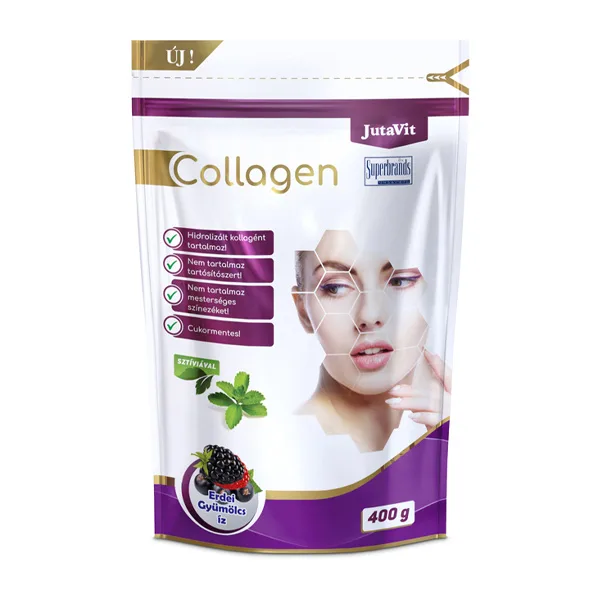 Jutavit collagen 10000 mg forest berry flavour, 400 g