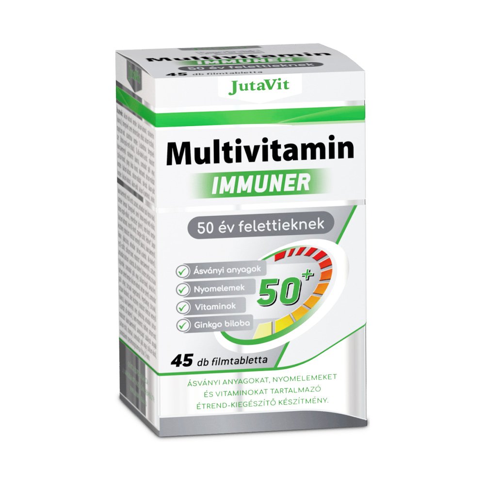 Jutavit Multivitamine für Immunität Senior mit Laktobazillen, 45 Tabletten