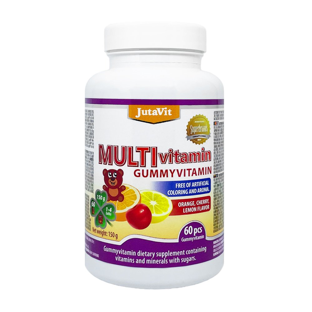 JutaVit Multivitamin Gummibonbons für Kinder, 60 Bonbons