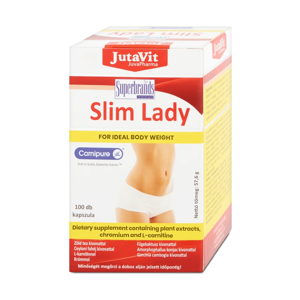 JutaVit slim lady, 100 capsules