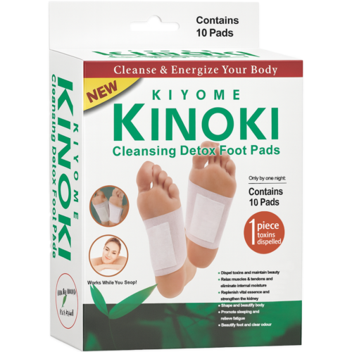 Kinoki Detox detoksikaciniai pleistrai, 10 vnt.