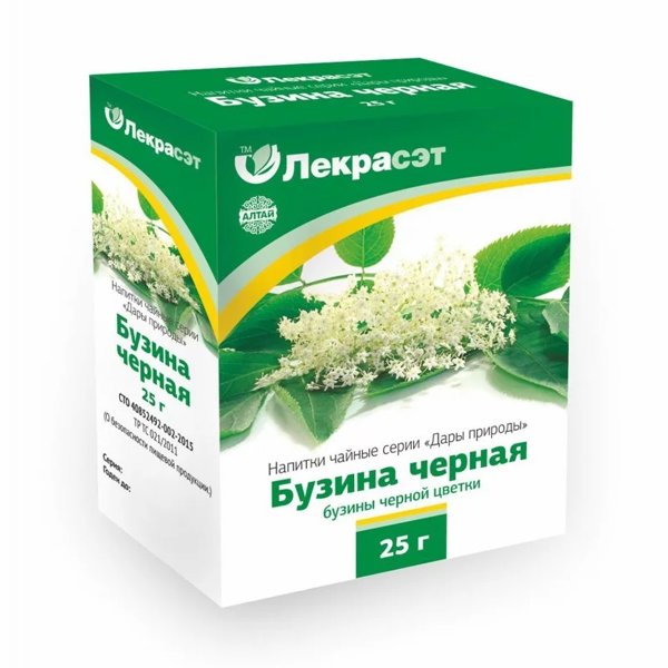 Lekraset herbal tea "Elder", 25 g